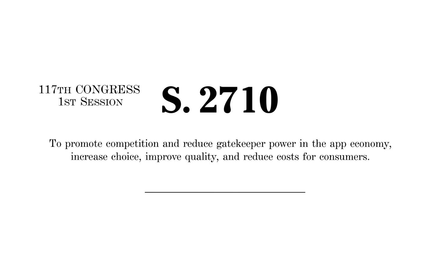 What Does US Senate Bill S.2710 (the Open App Markets Act) Mean for Software Developers and the App Economy?